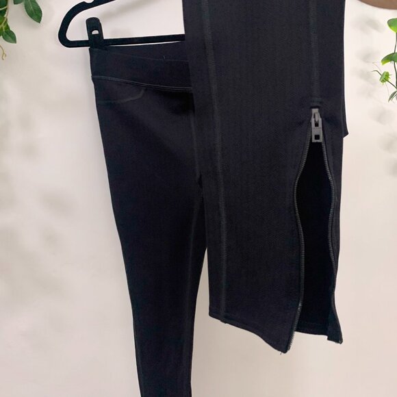 Rag & Bone Black Chevron Leggings Size Large - Picture 2 of 8